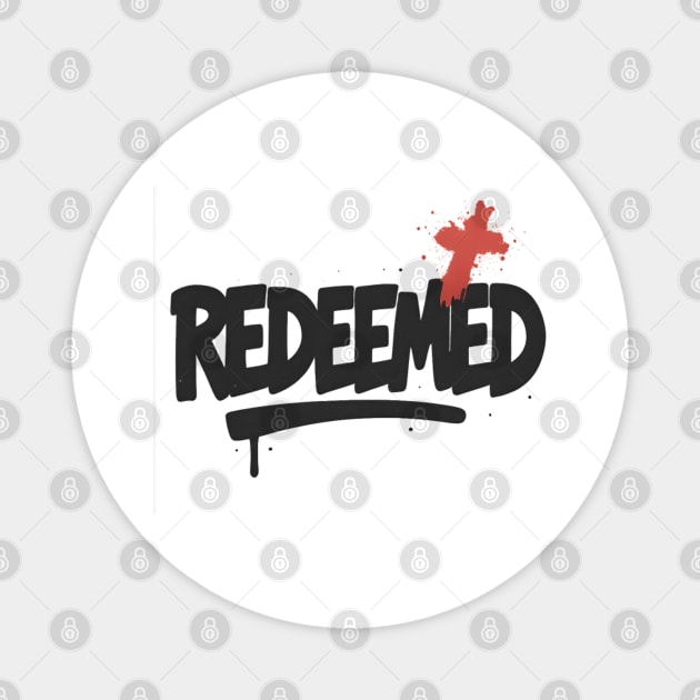 REDEEMED Magnet by Eric's Store 10